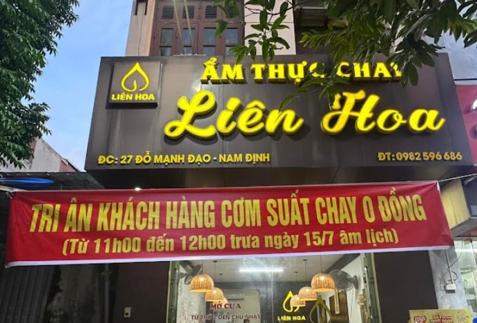 quán chay Nam Định