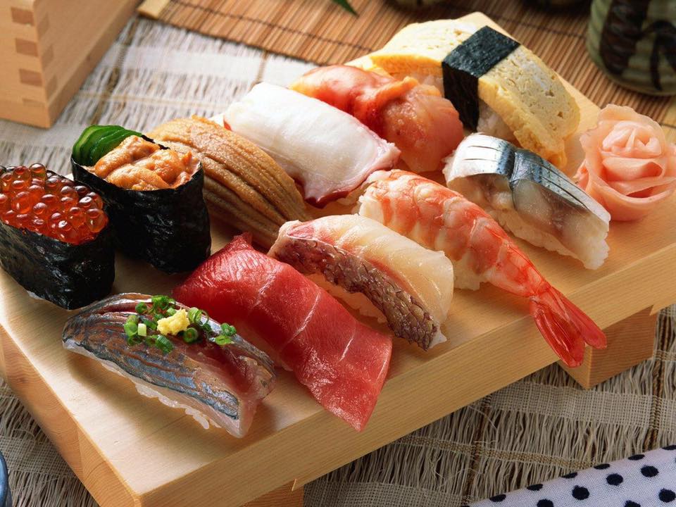 Asahi Sushi thức ăn