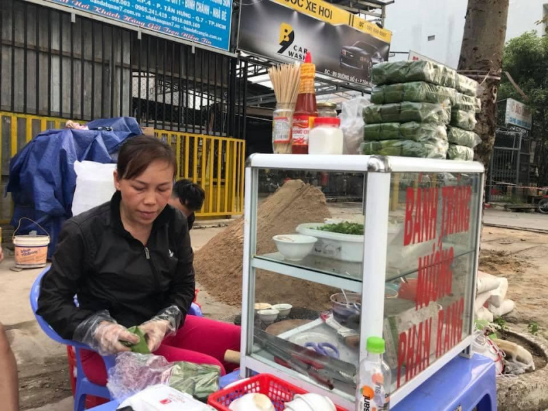 Bánh Tráng Nem Nướng Phan Rang - Trần Xuân Soạn