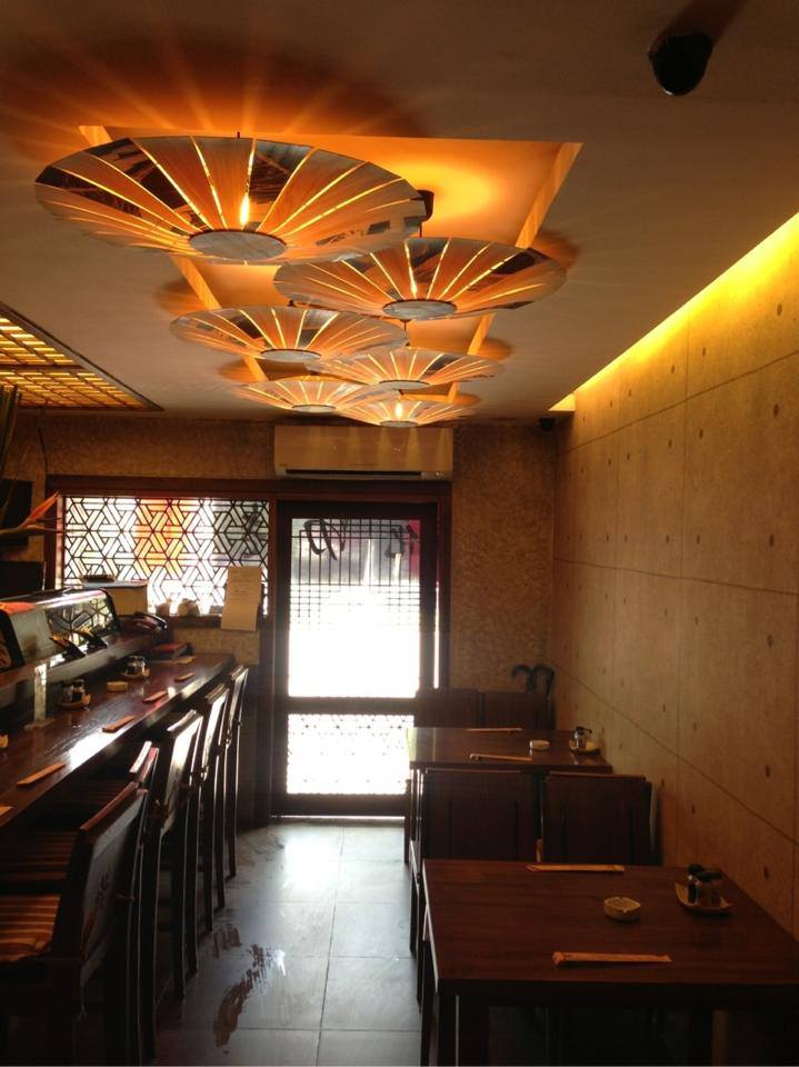 Nhà hàng Nhật Hanayuki không gian
