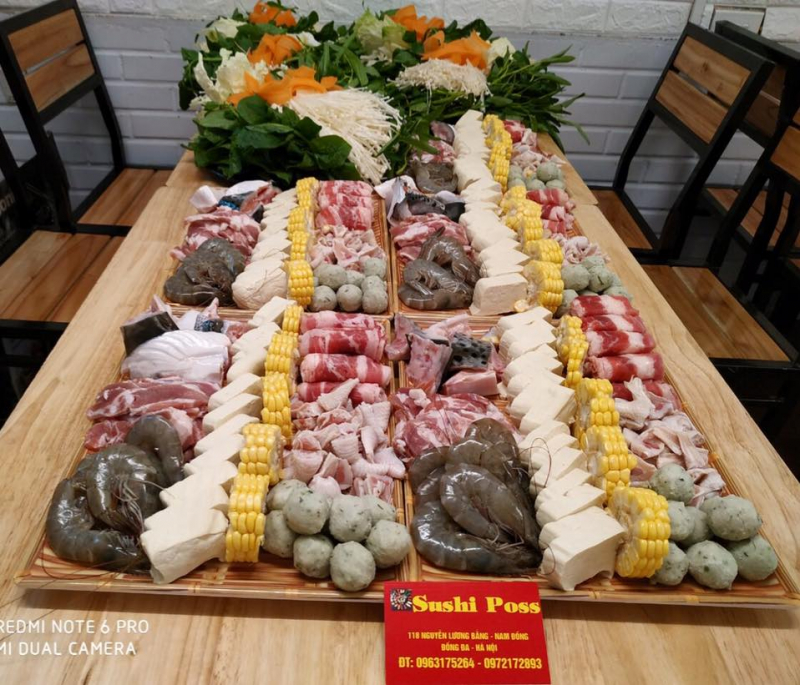 Món Lẩu cực phù hợp cho mùa Đông lạnh giá (Nguồn: Fanpage: Sushi poss 118 Nguyễn Lương Bằng)